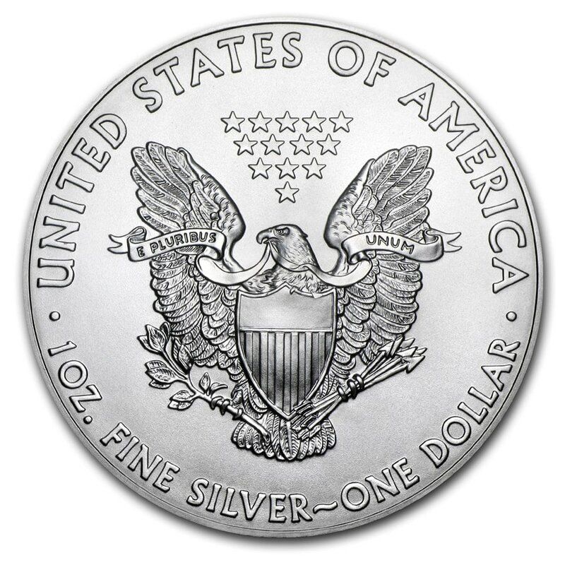 1 oz American Silver Eagle Random Year (美國鷹揚銀幣 1盎司隨機年份)
